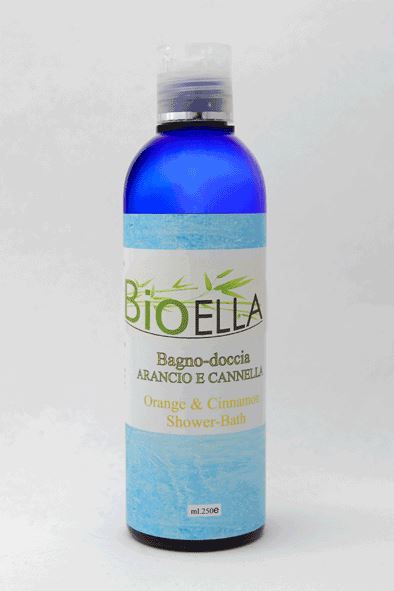 Bioella bagno doccia arancio & cannella  250 ml