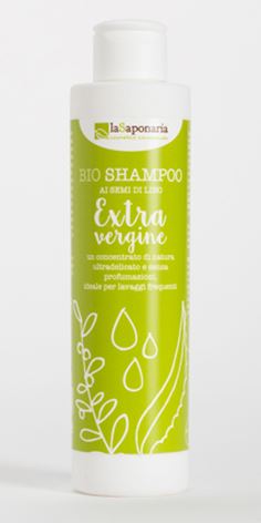 LaSaponaria shampoo naturale all'olio d'oliva bio extravergine 200ml